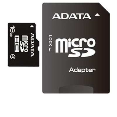 Cartão de Memória Adata AUSDH16GCL4-RA1, Micro SDHC